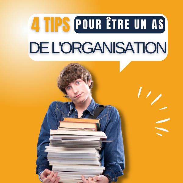 ⌜#TIPSISPN 💡⌝ Pour un être au top de l’organisation !