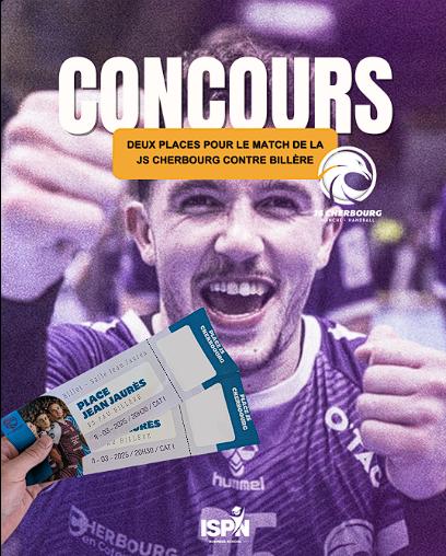  [CONCOURS] Remporte 2 places pour voir la JS Cherbourg ! 🔥