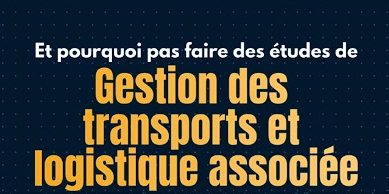🚛✈️ Et pourquoi pas faire des études de Gestion des transports et logistique associée ? 🌍 🚛✈️ Et pourquoi pas faire des études de Gestion des transports et logistique associée ? 🌍