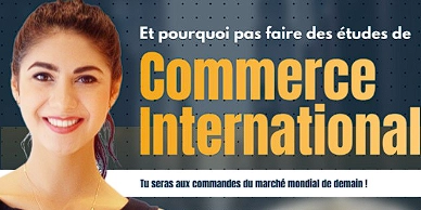 Et pourquoi pas faire des études de ... Commerce International ? 🚀 Et pourquoi pas faire des études de ... Commerce International ? 🚀