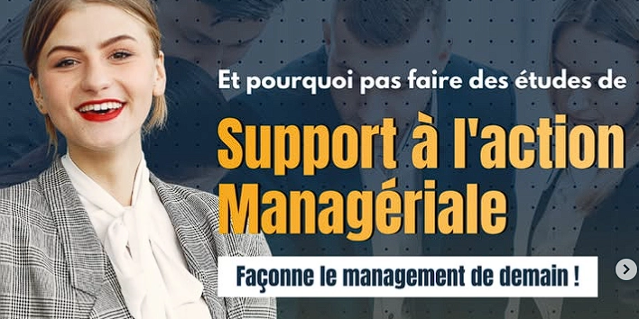 Et pourquoi pas faire des études de ... Support à l'action Managériale ? 🚀 Et pourquoi pas faire des études de ... Support à l'action Managériale ? 🚀